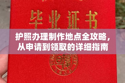 云阳护照办理制作地点全攻略，从申请到领取的详细指南