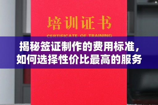 云阳揭秘签证制作的费用标准，如何选择性价比最高的服务？
